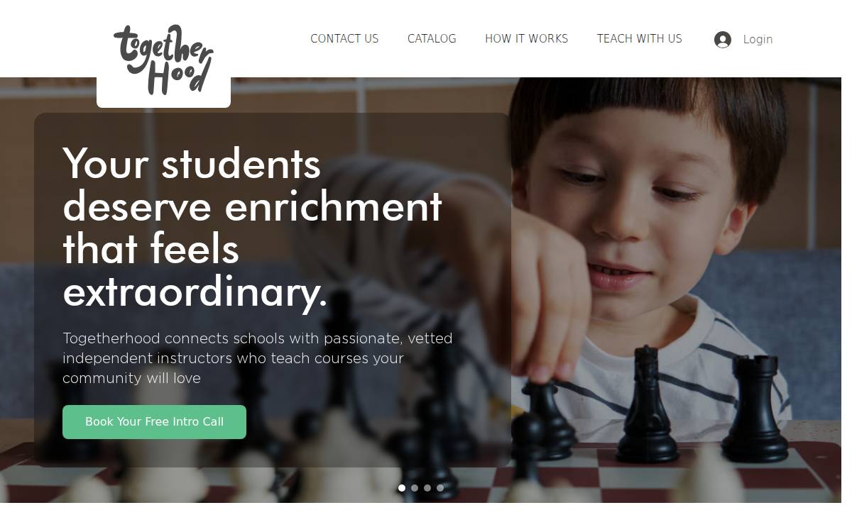 Togetherhood website preview