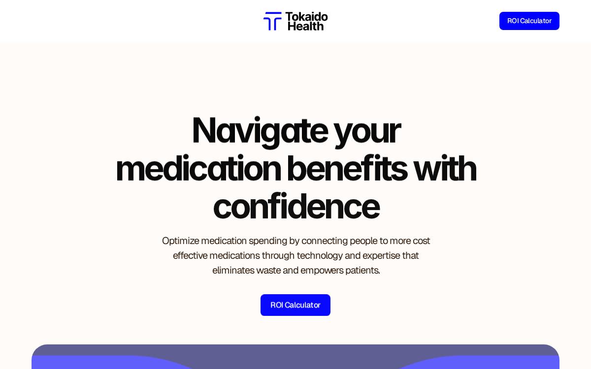 Tokaido Health website preview