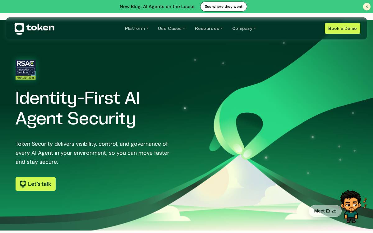 Token Security website preview