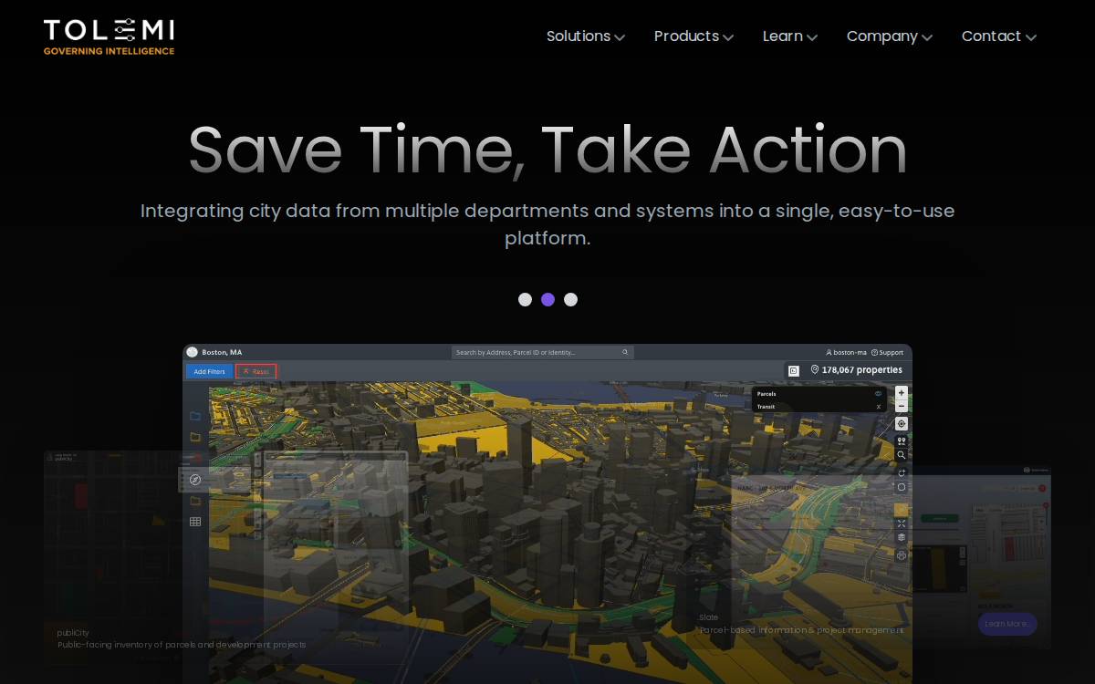 Tolemi website preview