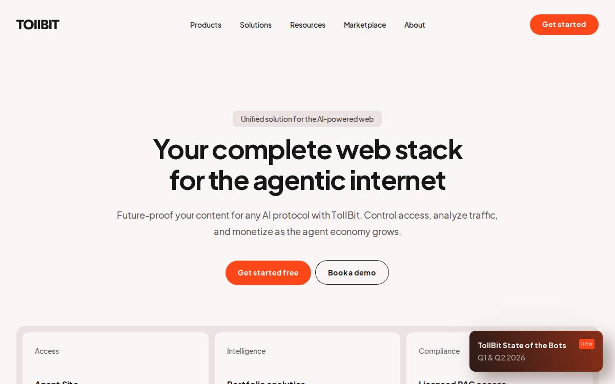 Tollb website preview