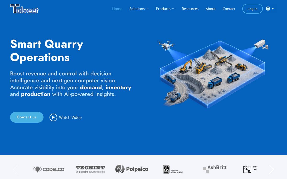 Tolveet website preview