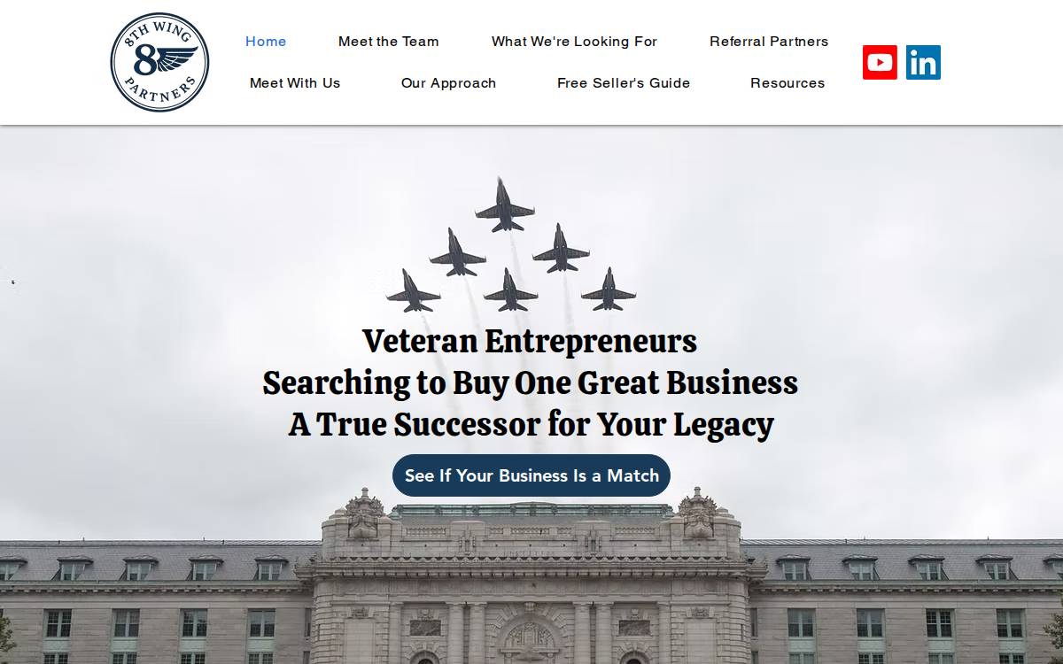 Tom Lacey website preview