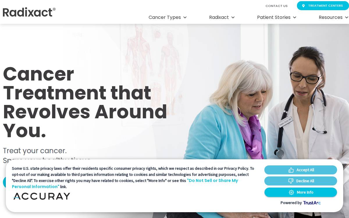 Tomotherapy Nasdtomo website preview