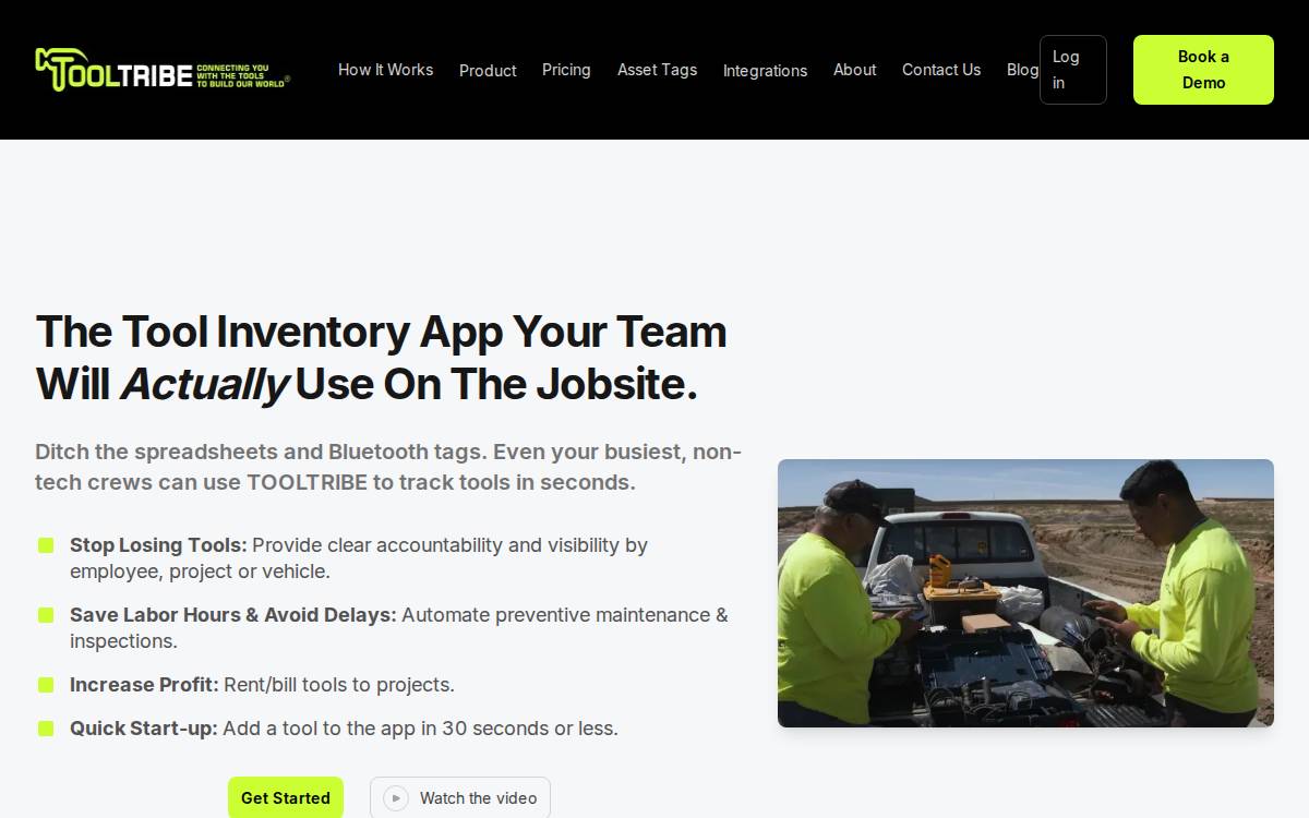 TOOLTRIBE website preview