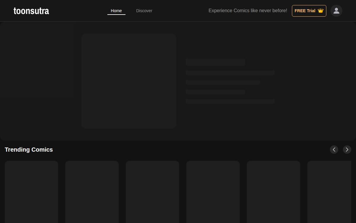 Toonsutra website preview