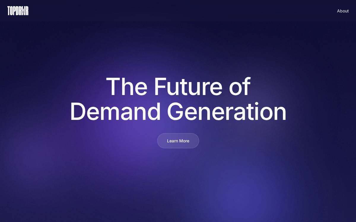 Top Drwr website preview