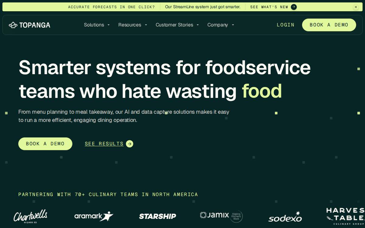 Topanga website preview