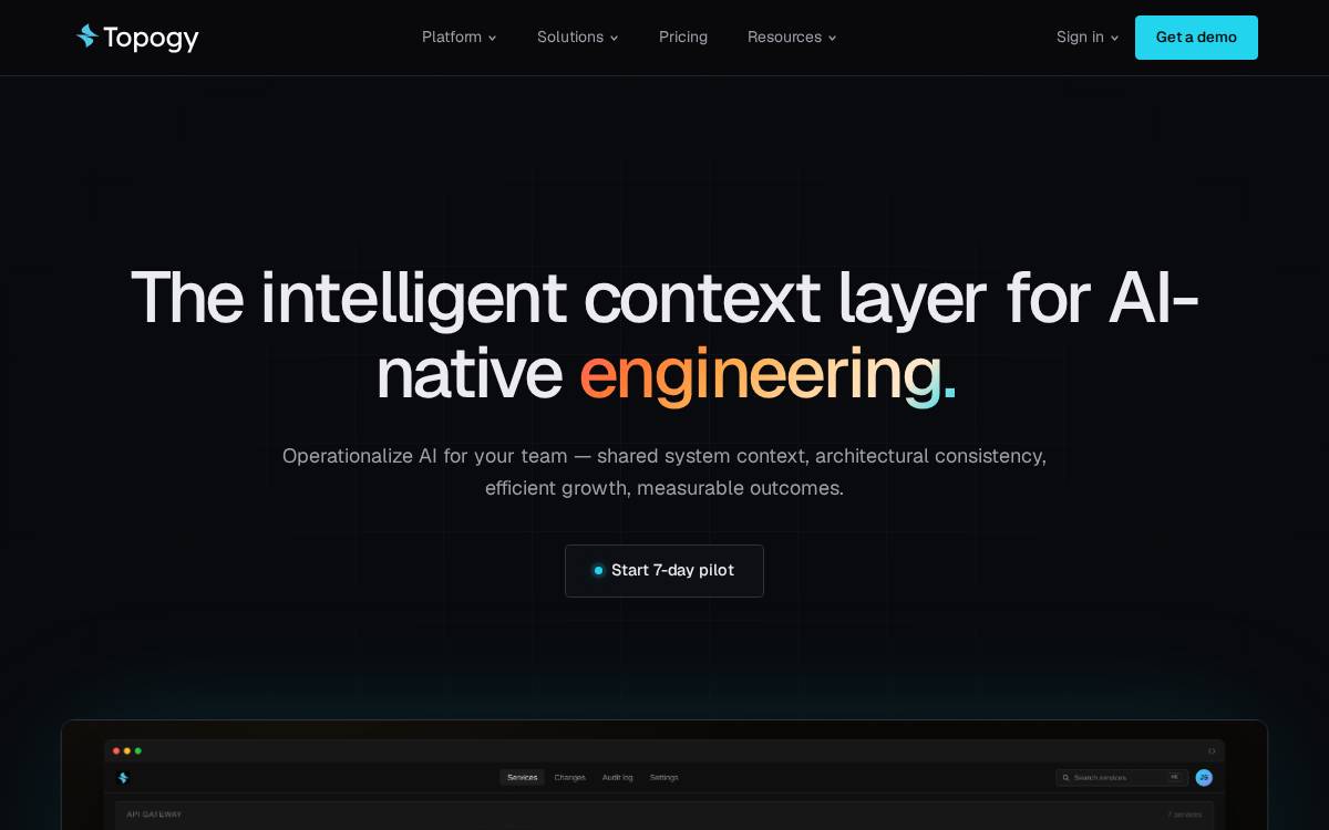 Topogy (Formerly FinTe) website preview