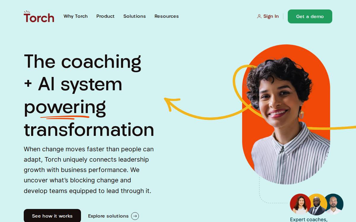 Torch website preview