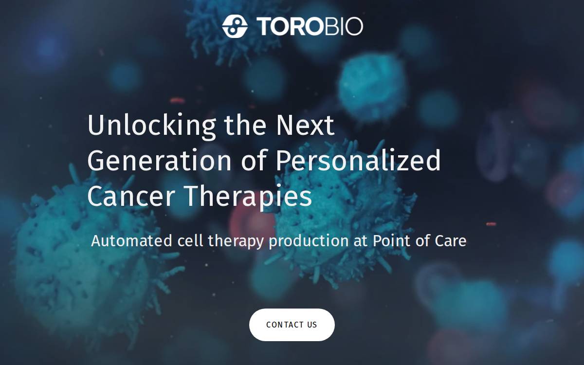 Torobio website preview