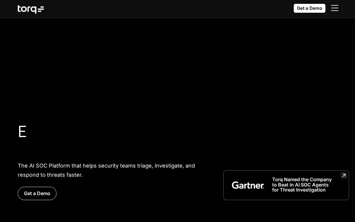 Torq website preview