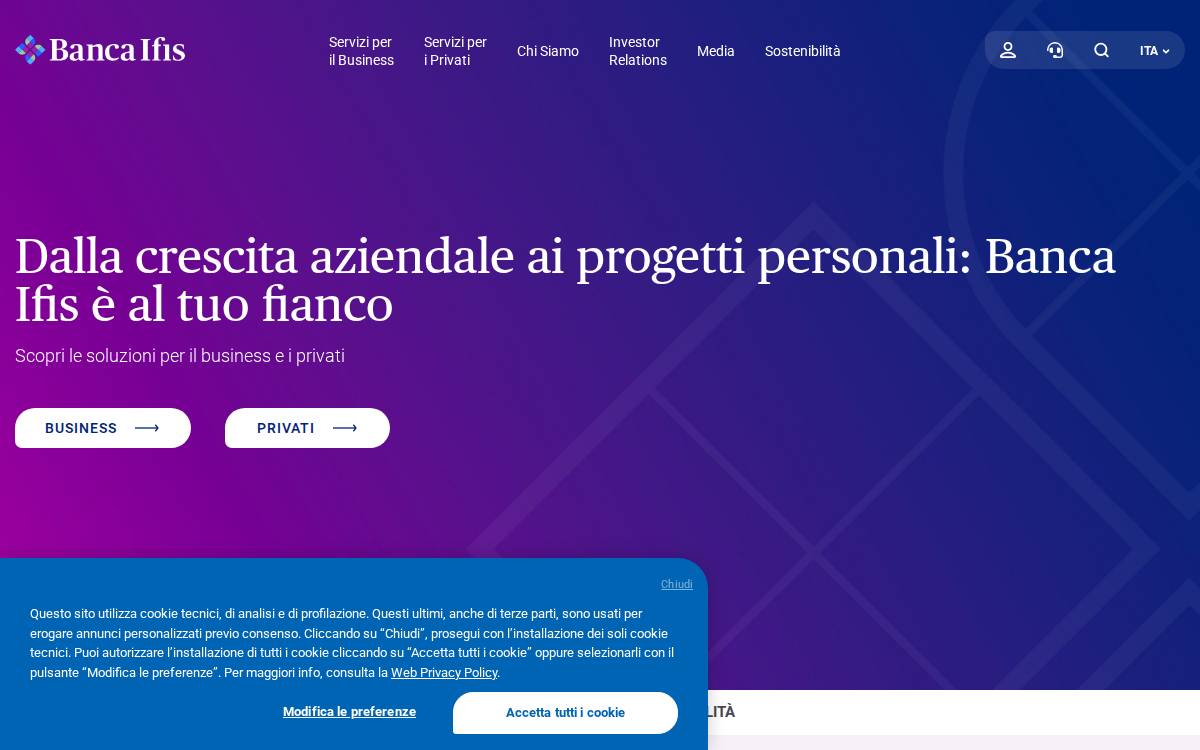 Toscana Finanza website preview