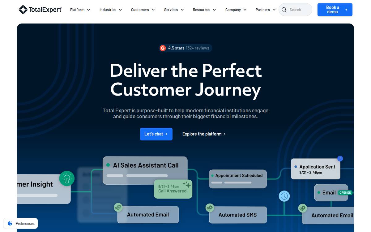 Total Expert website preview