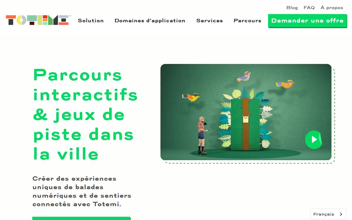 TOTEMI website preview