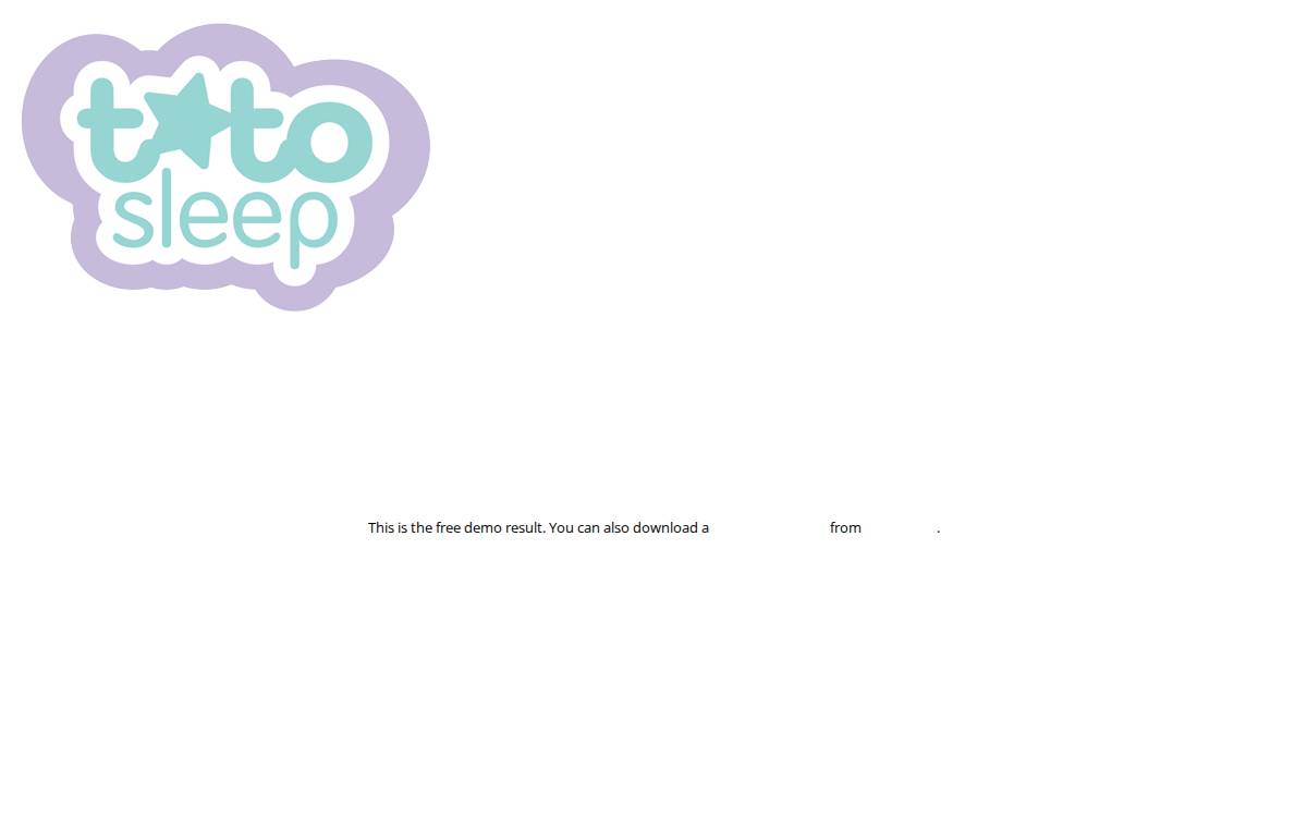 Toto Sleep website preview
