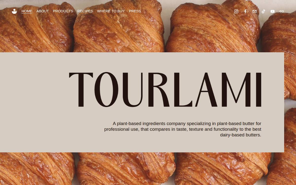 Tourlami website preview