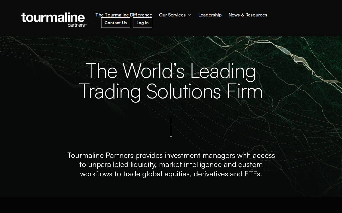 Tourmaline website preview