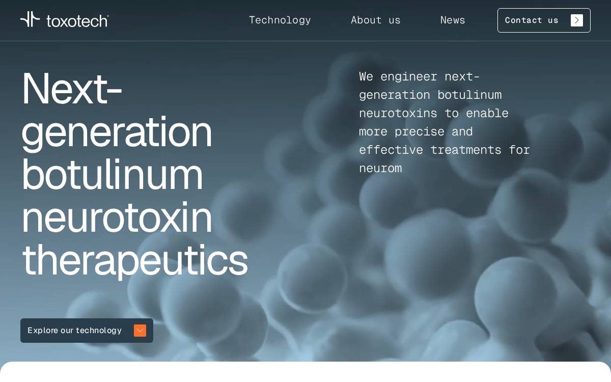 Toxotech website preview