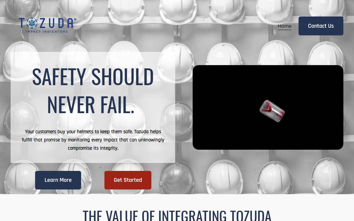 Tozuda website preview
