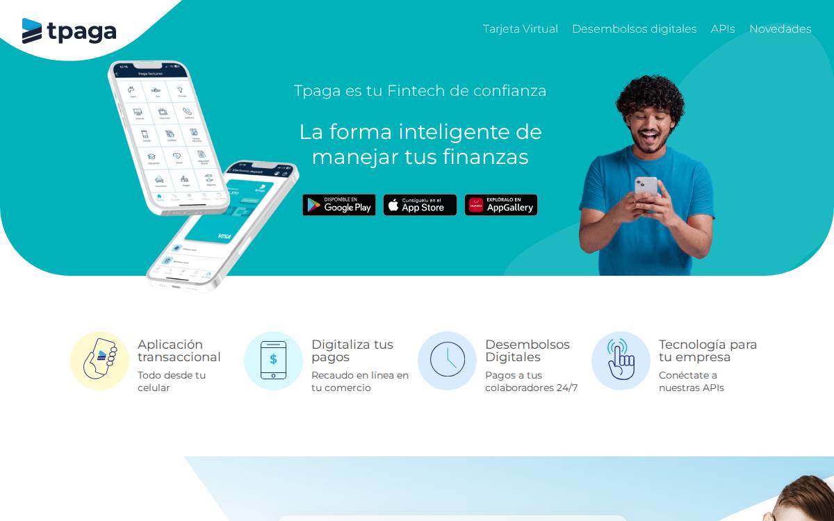 tpaga website preview