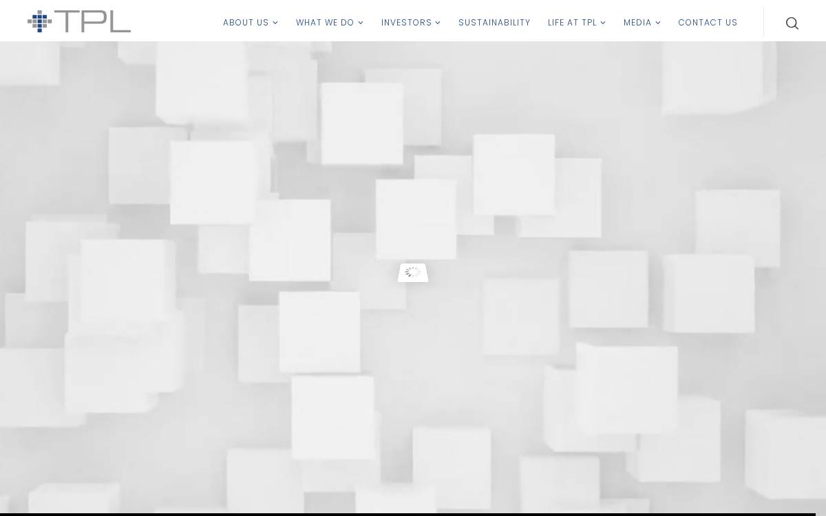 TPL Holdings website preview