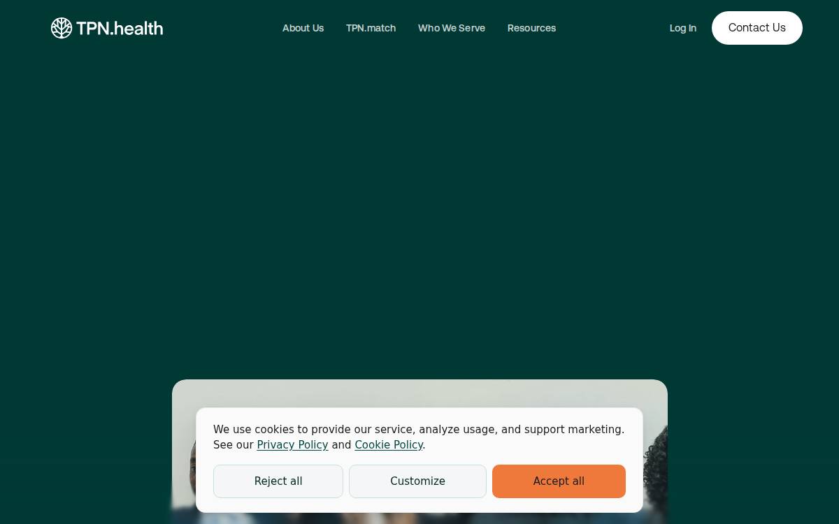 Tpn website preview