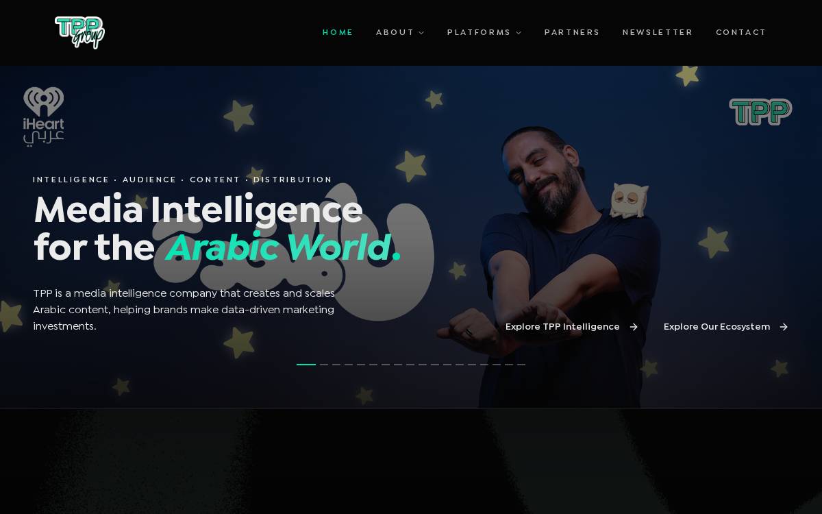 TPP GROUP INC. website preview