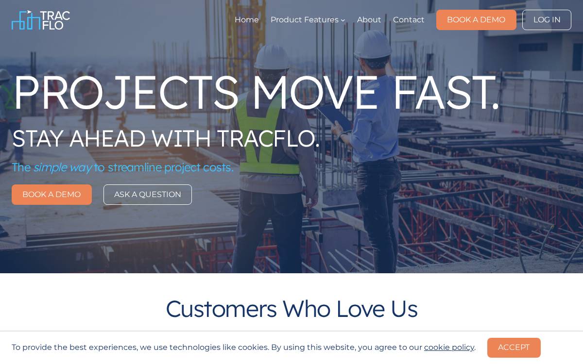 TracFlo website preview