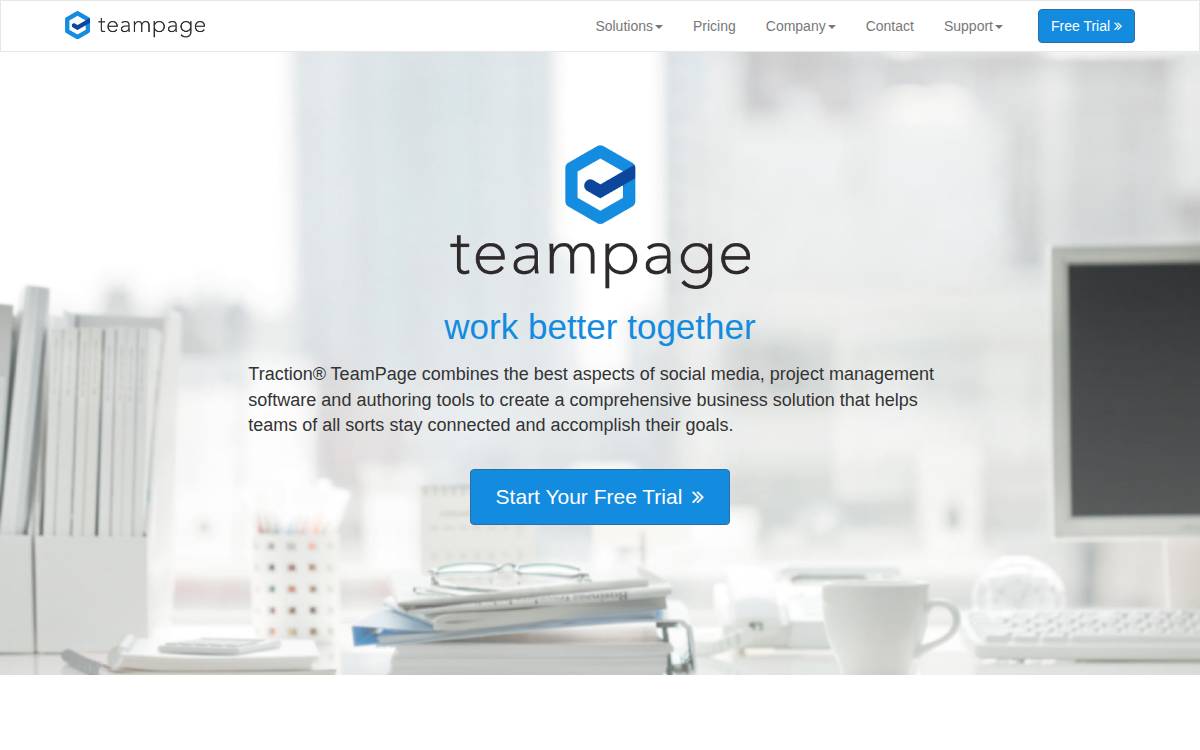 Tractionsoftware website preview