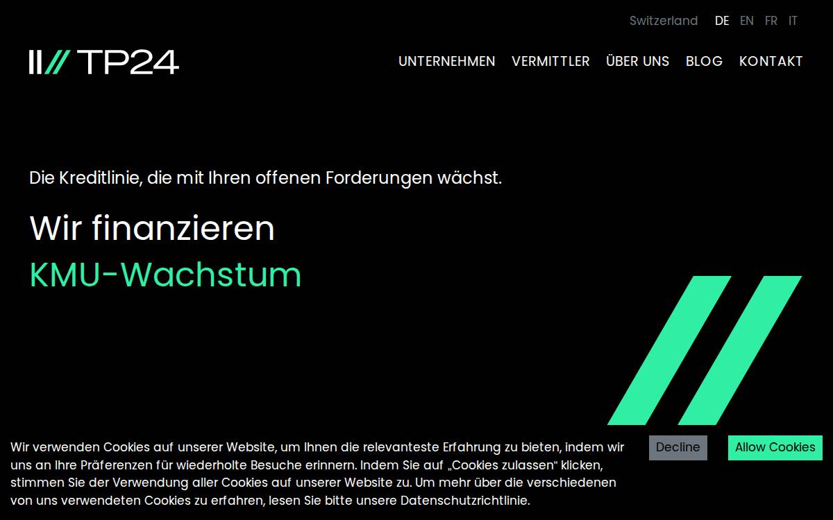 Tradeplus24 website preview