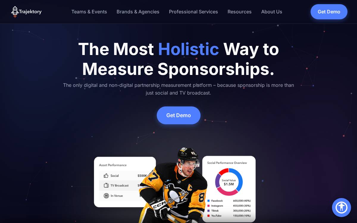 Trajektory website preview
