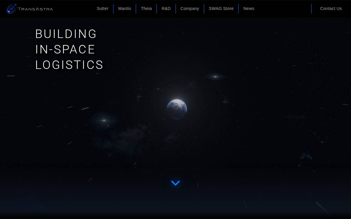 TransAstra Corporation website preview