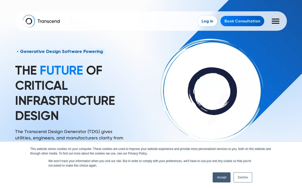 Transcendh2O website preview