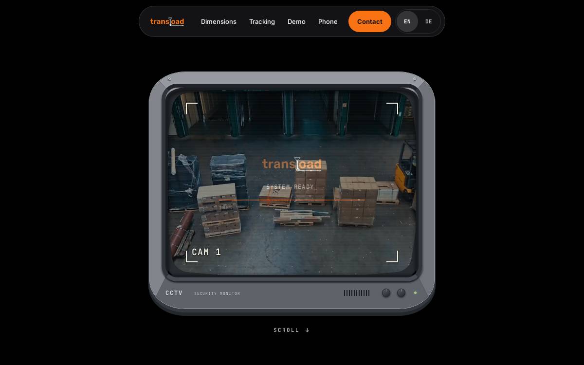 Transload website preview