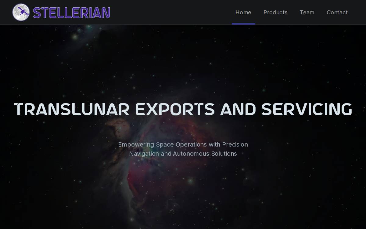 Translunar Exports and Servicing Incorporated website preview
