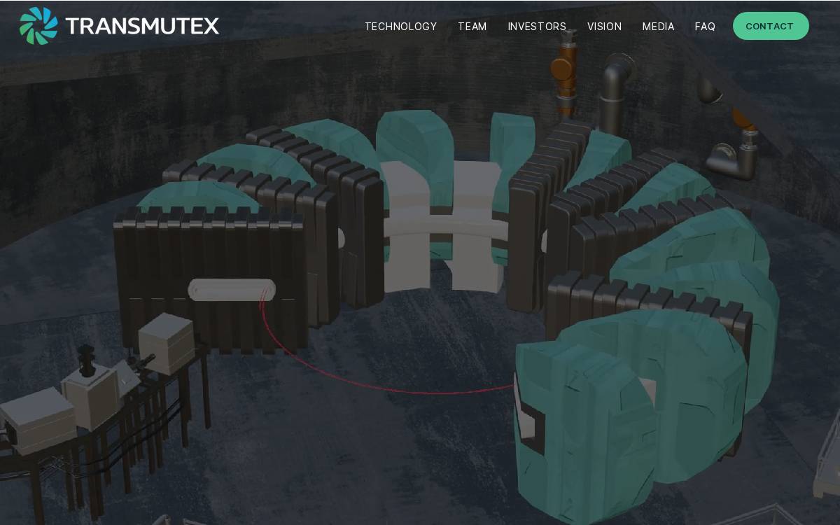Transmutex website preview