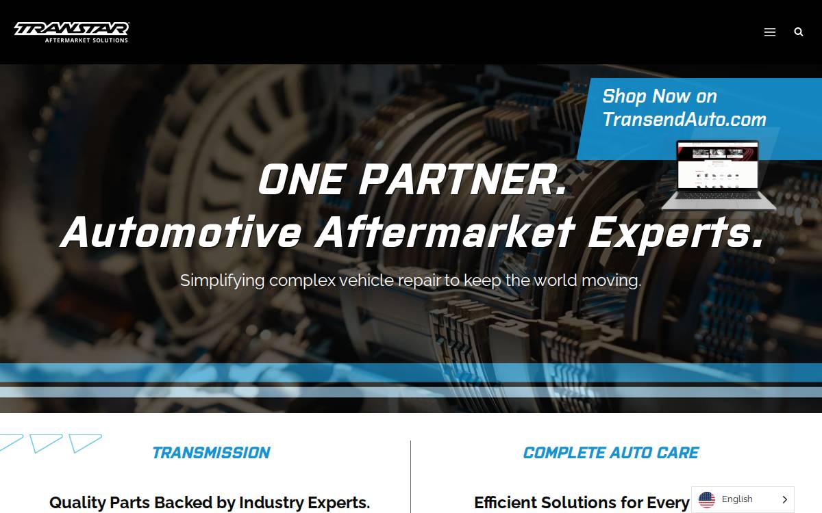 Transtar Holding Company website preview
