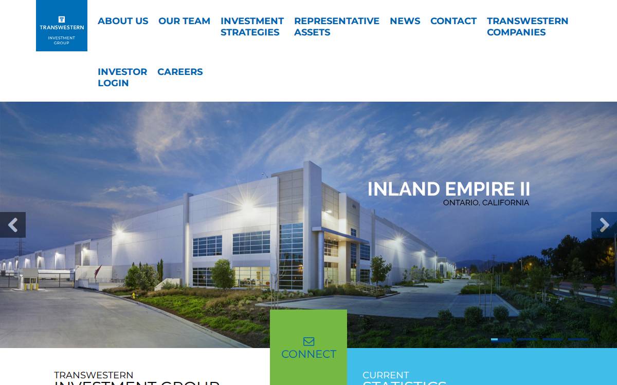 Transwesterninvest website preview