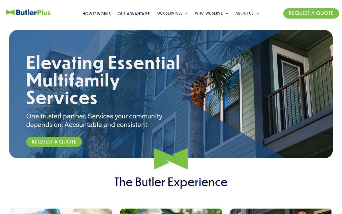 Trashbutler website preview