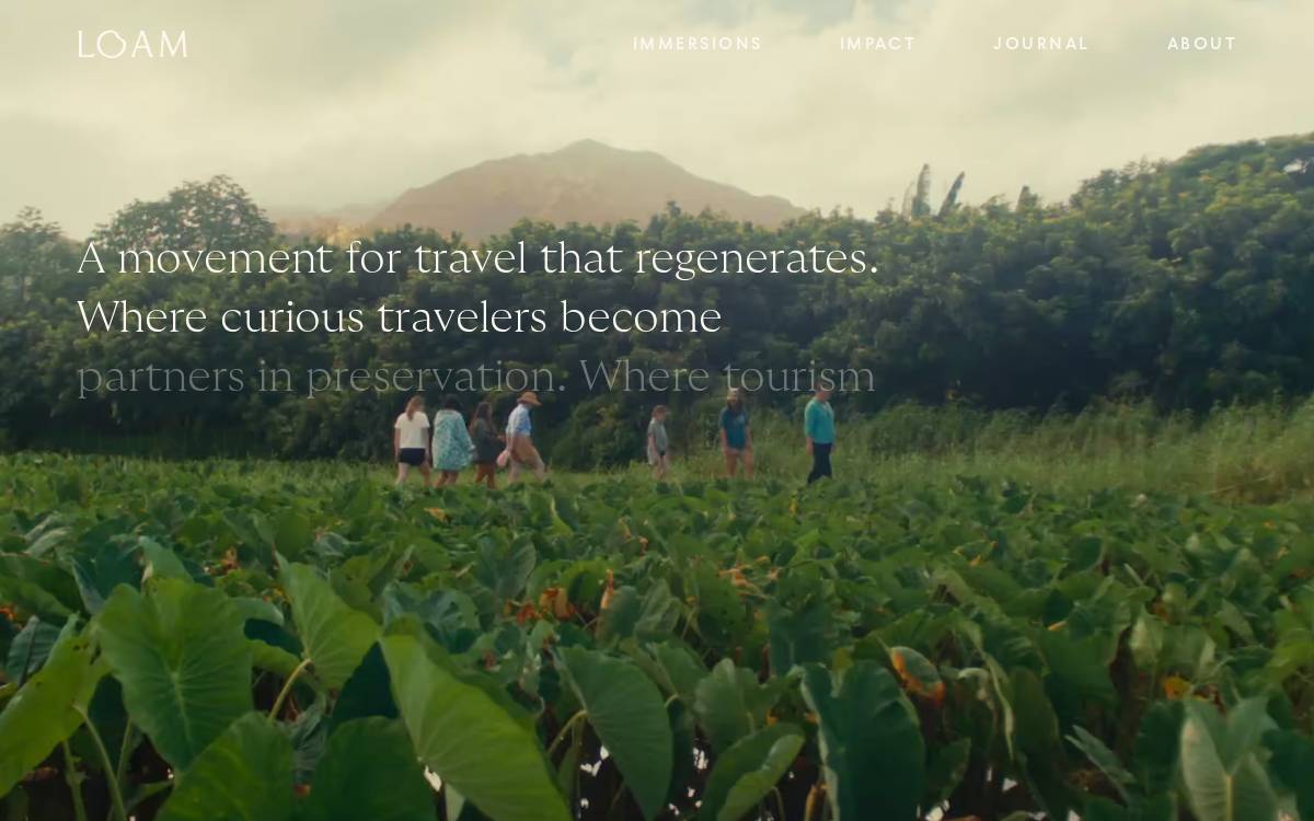 Travaras website preview