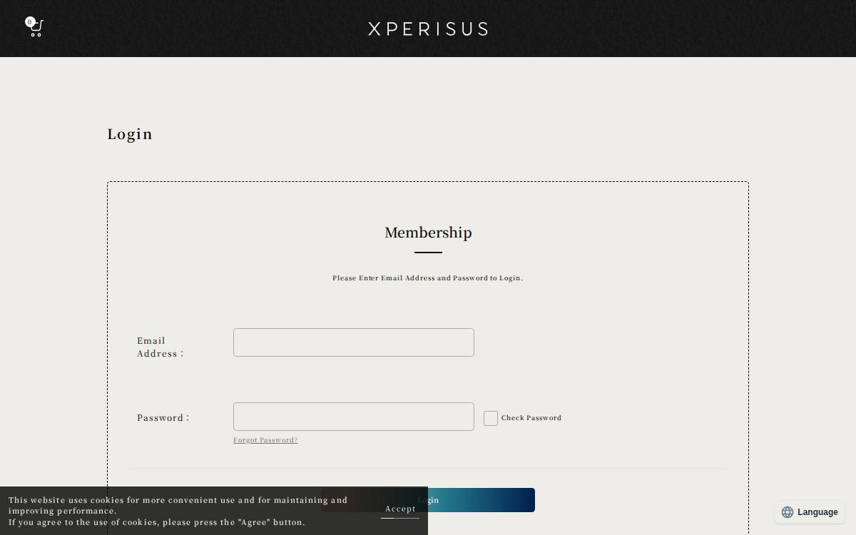 エクスペリサス website preview