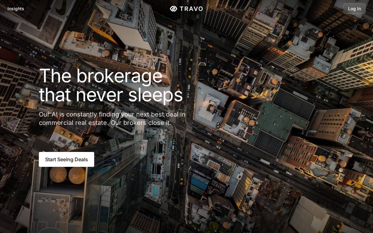 Travo website preview