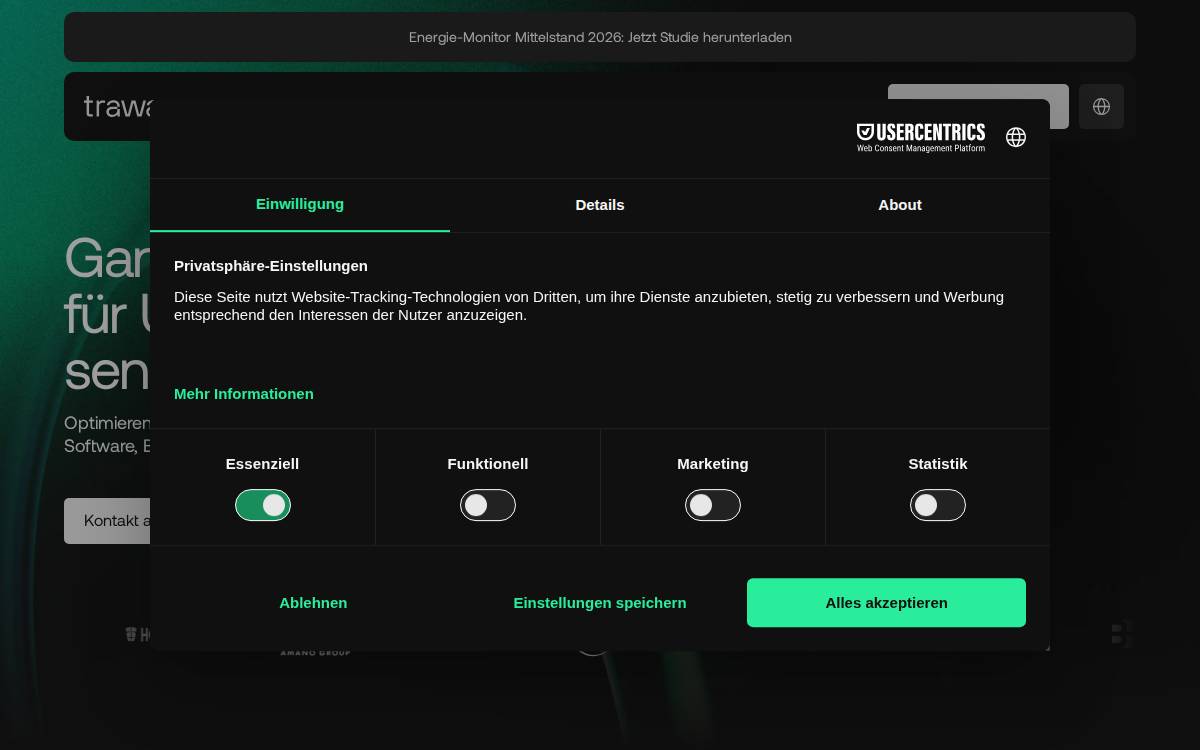 trawa website preview