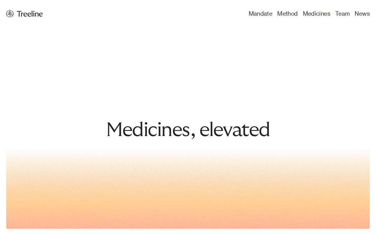 Treeline Biosciences website preview