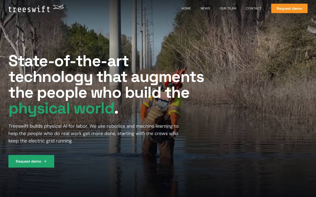 Treeswift website preview