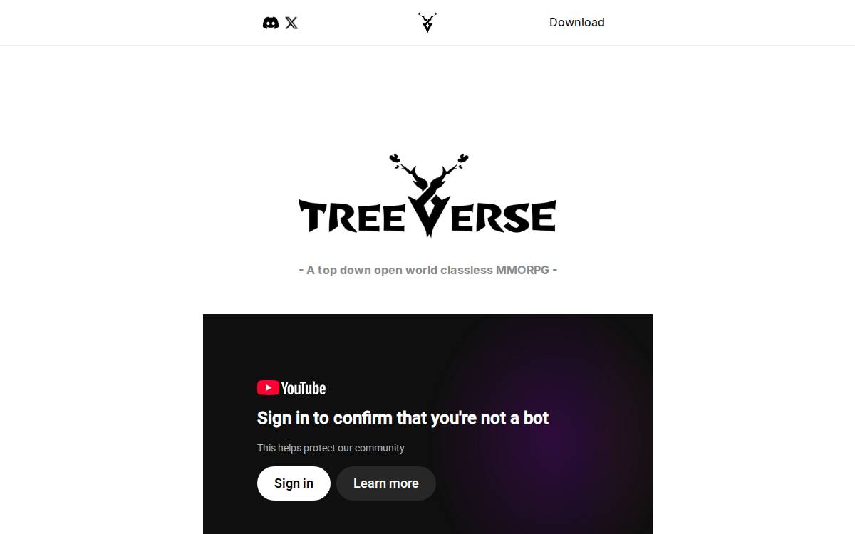 Treeverse website preview
