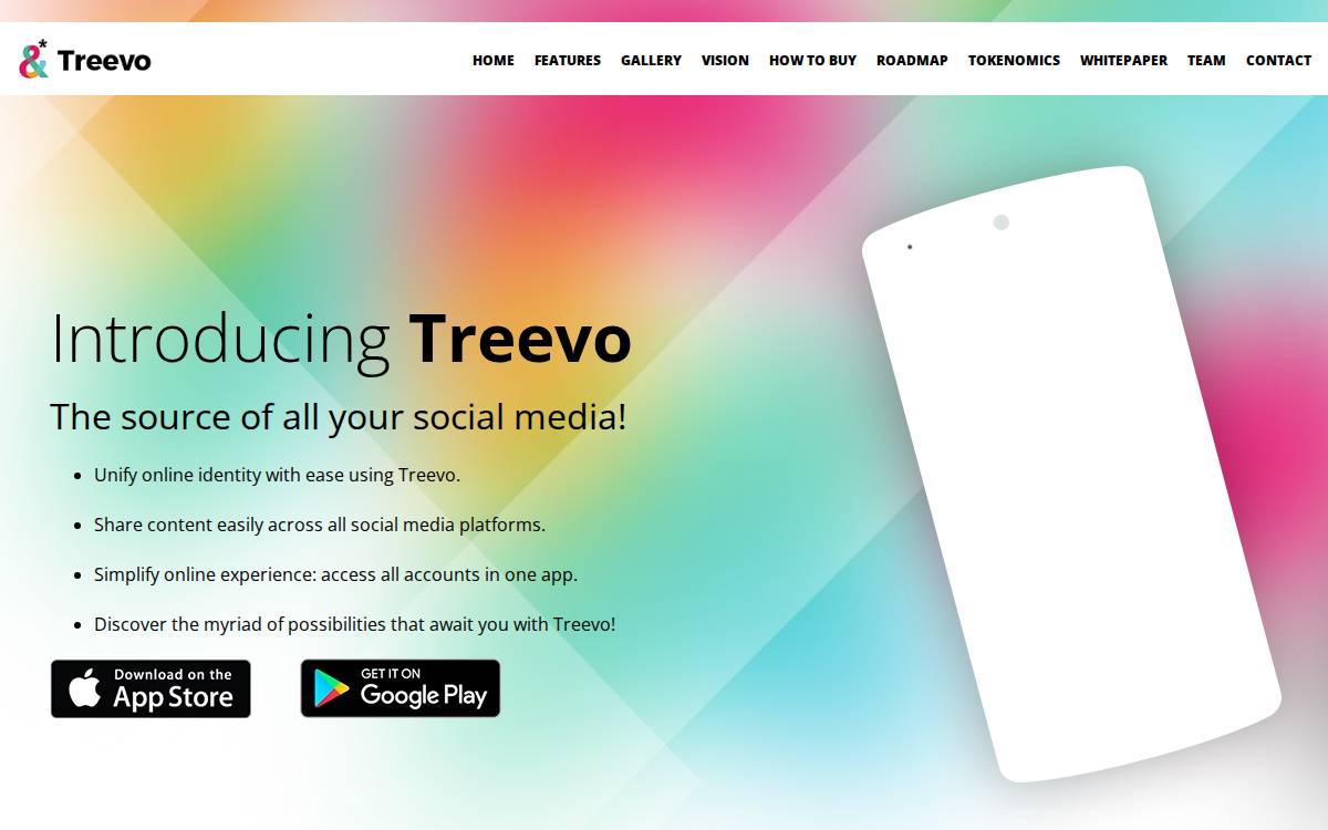 Treevo website preview