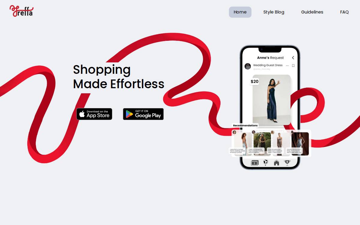 Treffa website preview