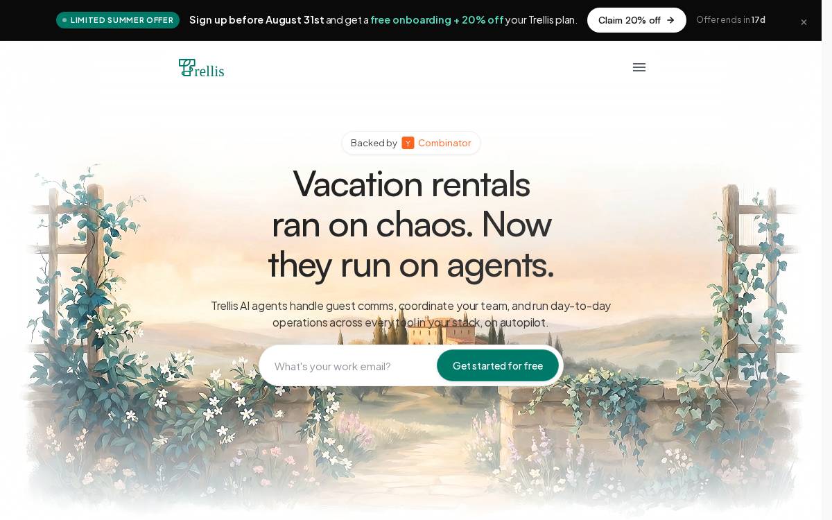 Trellis website preview